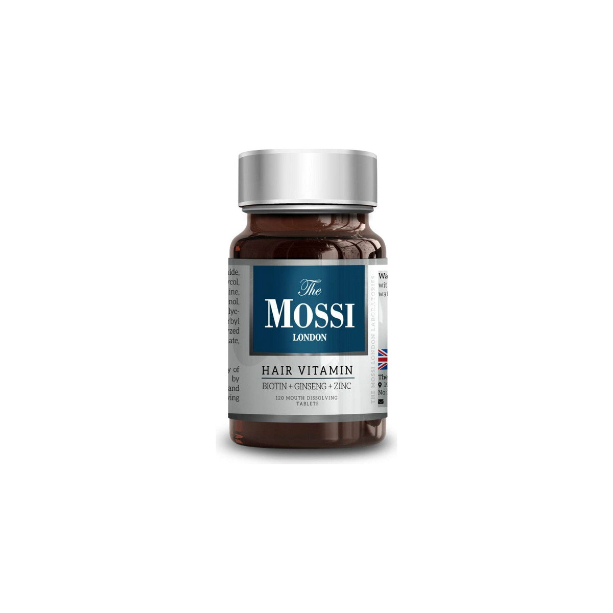 The Mossi London Hair Vitamin 120 Orodispersible Tablets - Hair Medical Shop