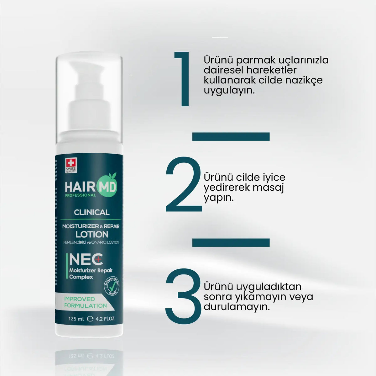 HairMD Clinical NEC Repair Lotion 125ml - image 5 - Hair Medical Shop
