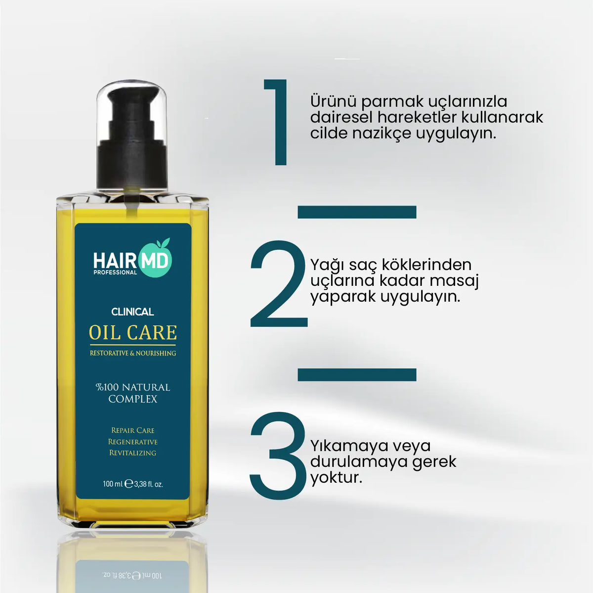 HairMD Clinical Nourishing Hair Care Oil 100ml - image 4 - Hair Medical Shop