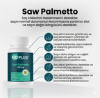 HAİRMD Plus Advanced Hair Saw Palmetto 200 mg 60 Tablet