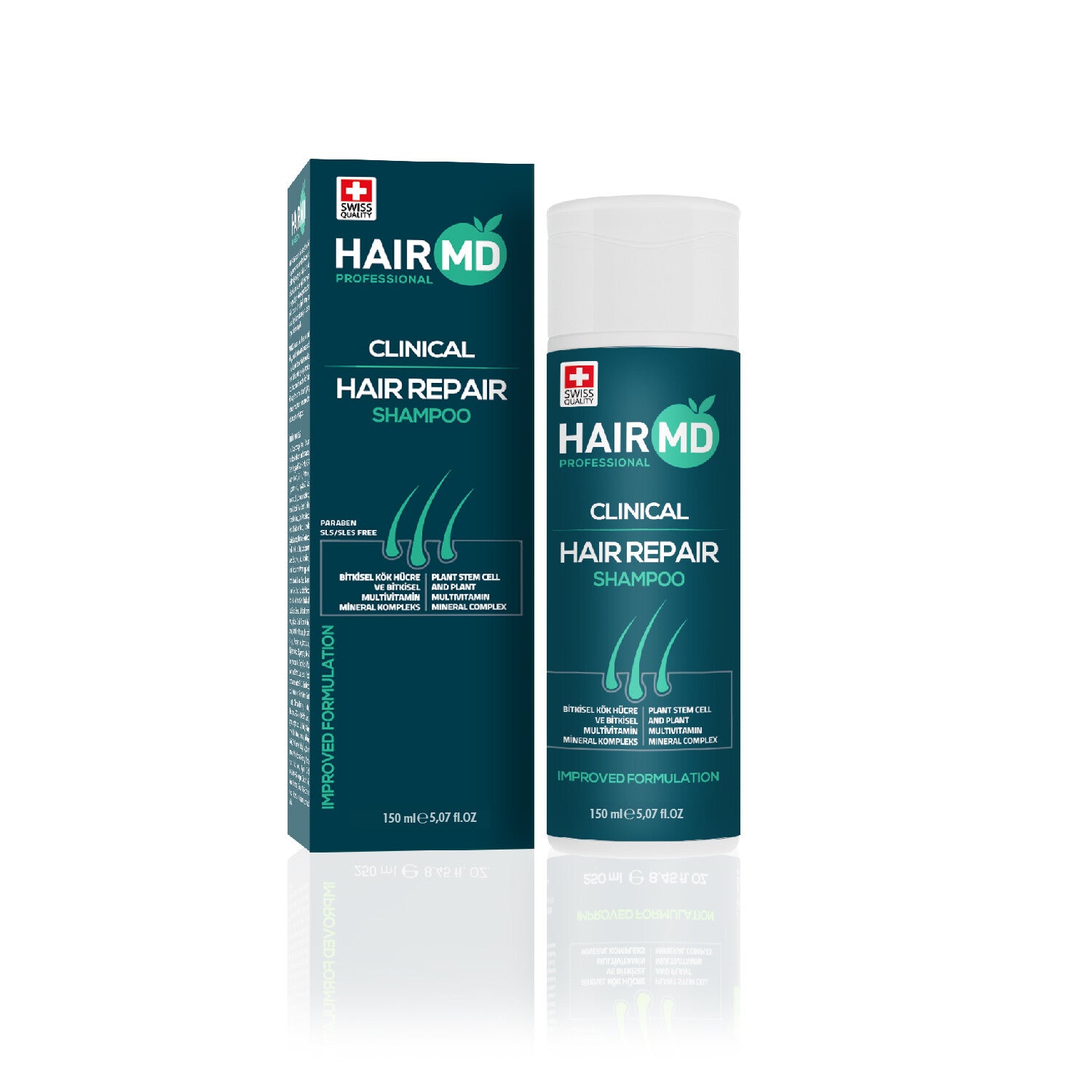 HairMD Clinical Hair Repair Shampoo (150ml Starter Size)