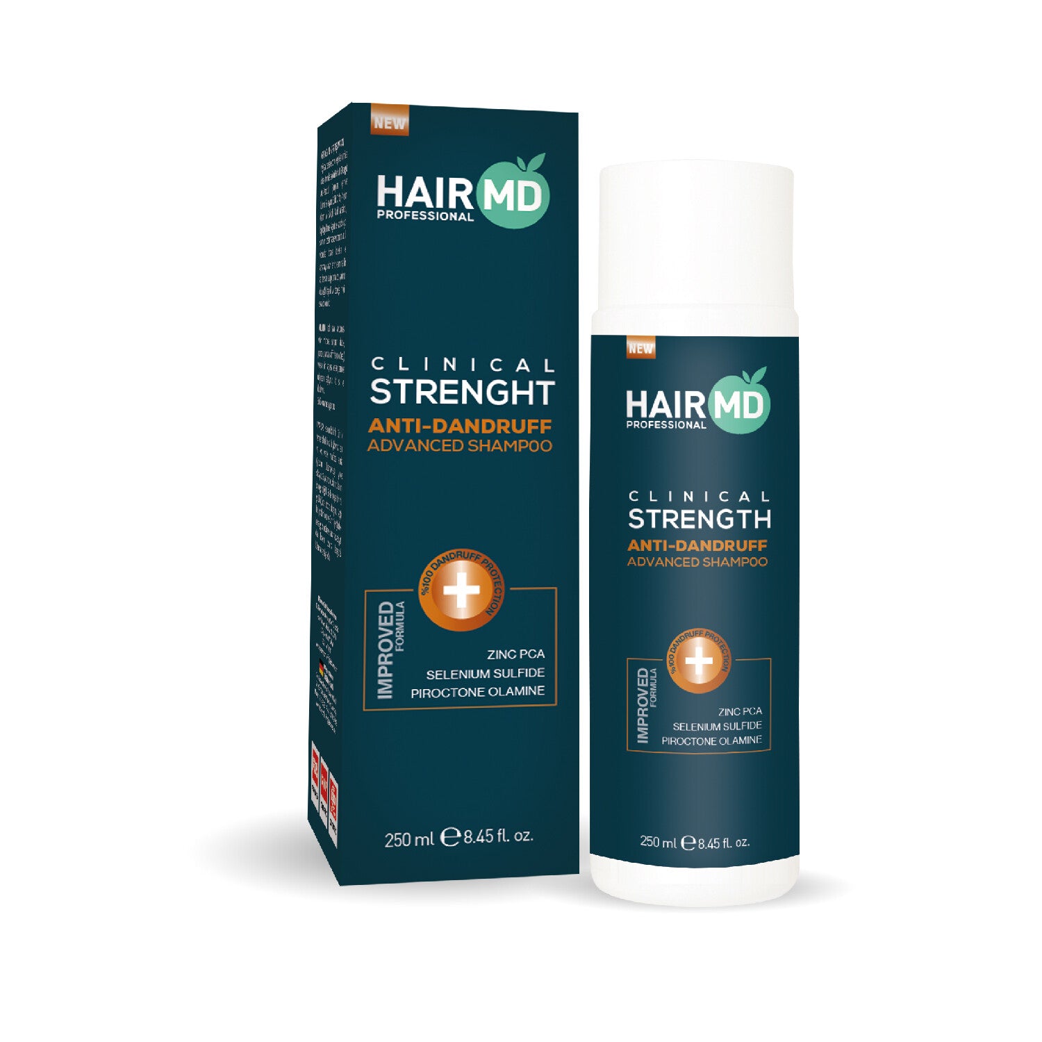 HairMD Clinical Strength Anti-Dandruff Advanced Shampoo (250ml)