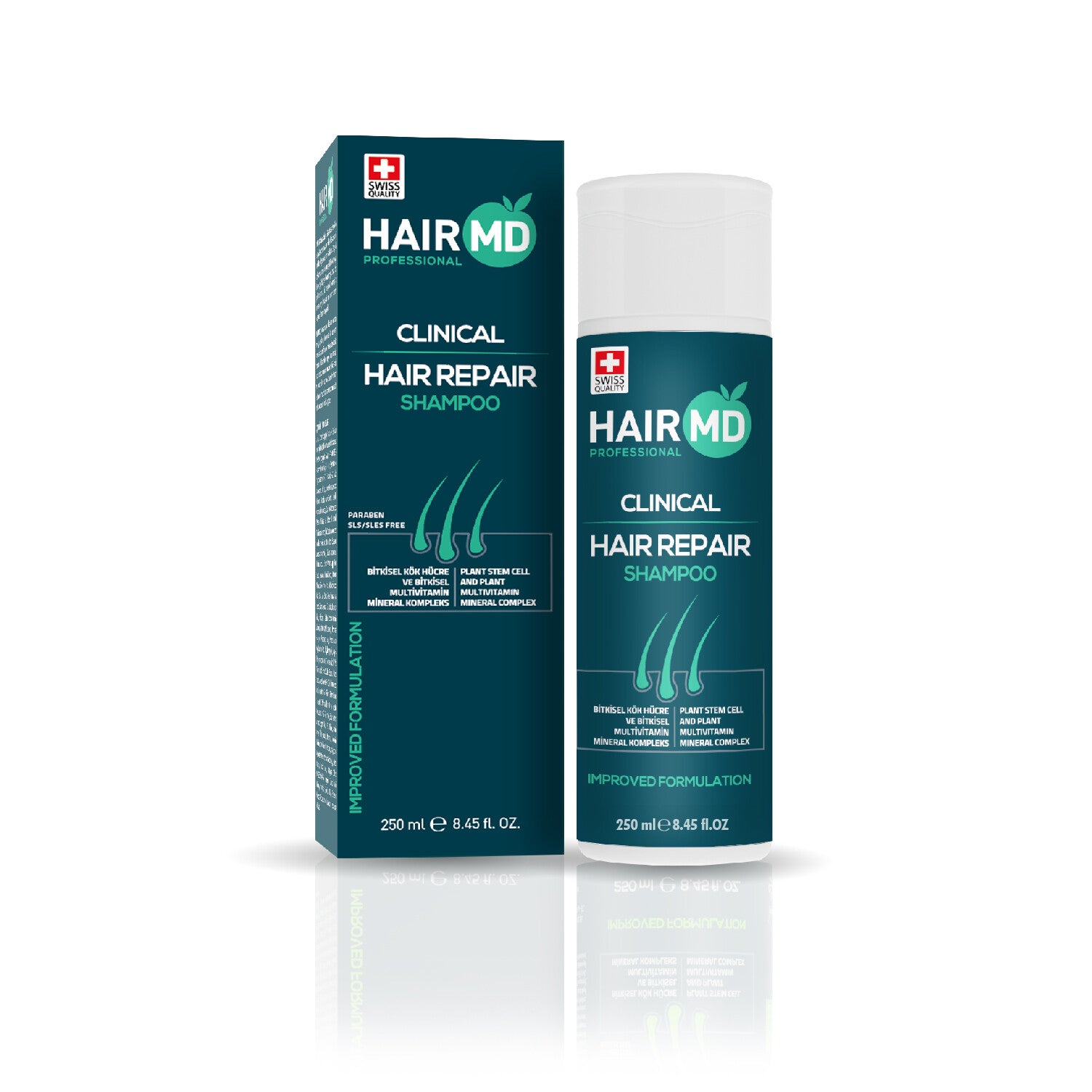 HairMD Clinical Hair Repair Shampoo (250ml)
