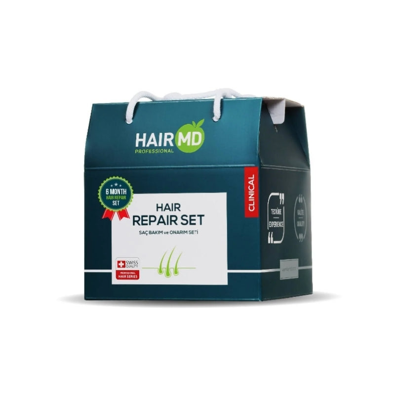 HairMD Saç Dökülmesi Seti | 6 Aylık Klinik Bakım | Orijinal