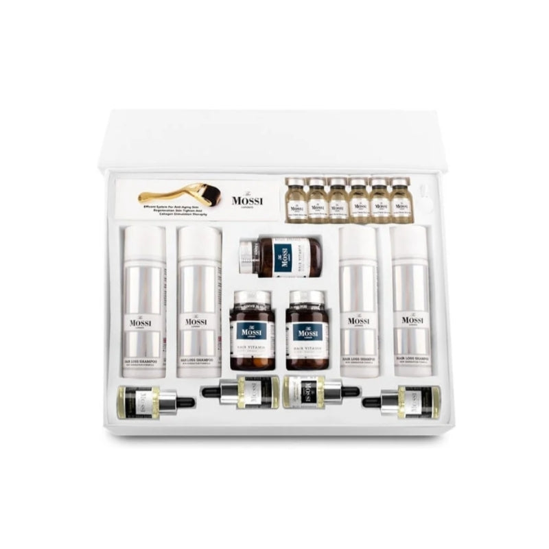 The Mossi London Flacon Plus Set (6 Ay) | Lüks Saç Bakımı | Vegan