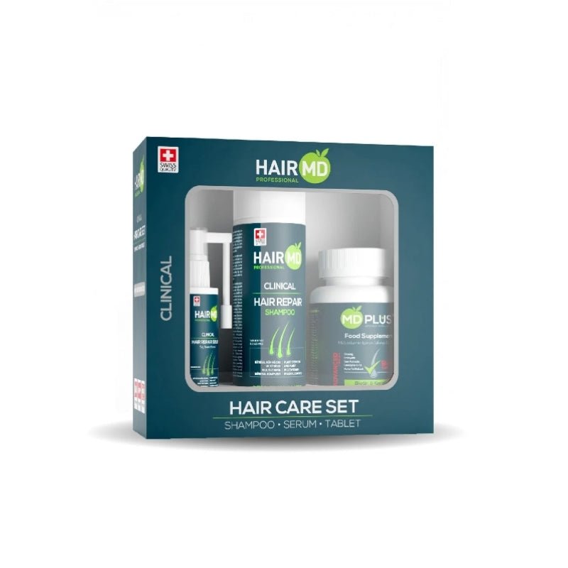 HairMD Klinik Saç Onarım Seti 1 aylık kullanım