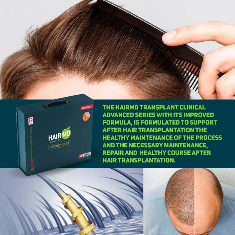 HairMD Clinical Saç Onarım Özel Seti 3 Aylık Kullanım