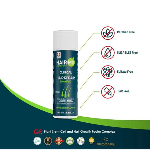 HairMD Klinik Saç Onarıcı Şampuan 250 ml