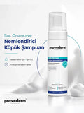Provederm Hair Repair Foam Shampoo (150ml), foam pump bottle shown with the label detail
